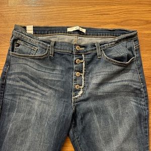 Size 34 Kancan  button fly straight jeans